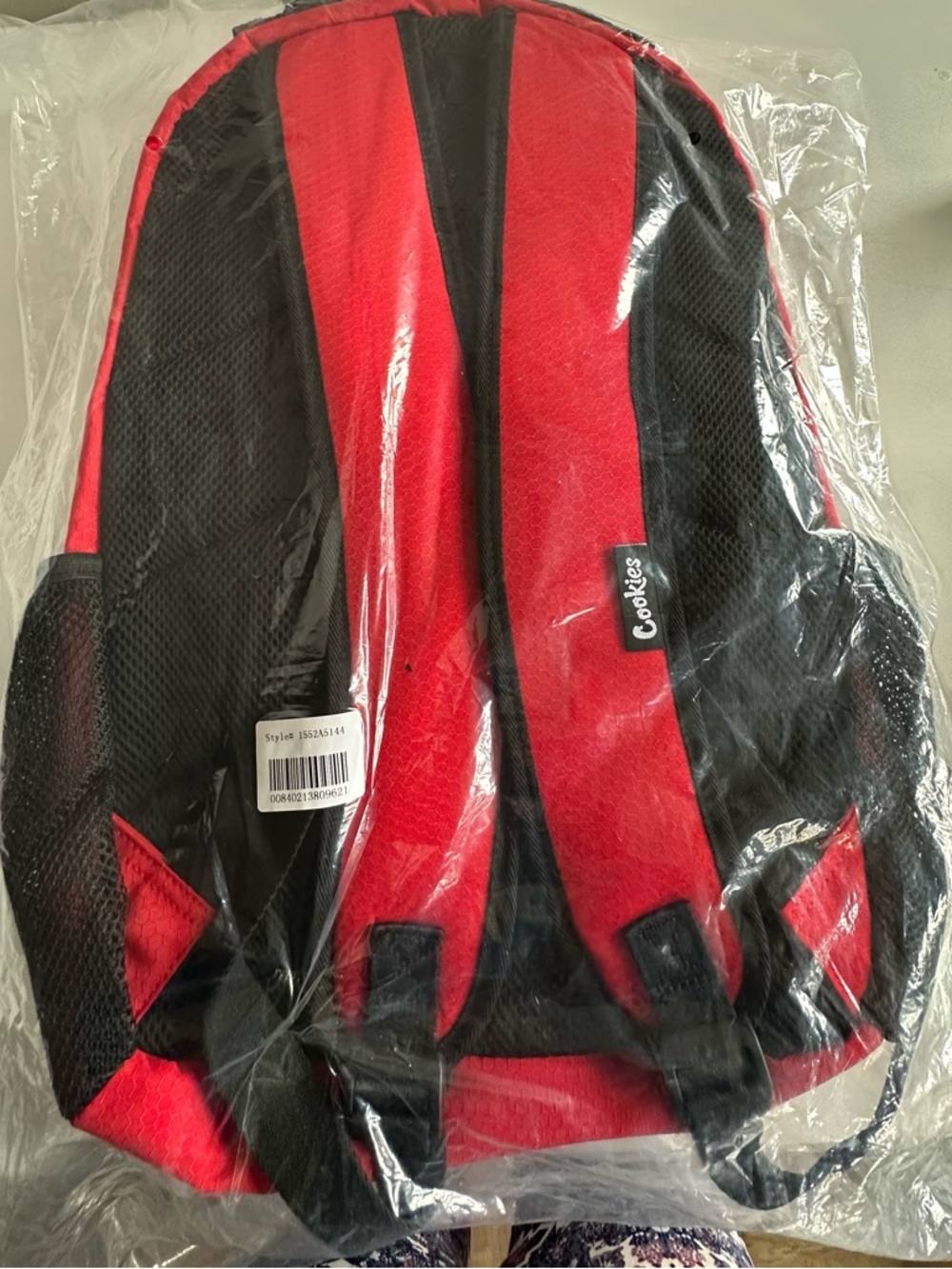 Cookies Red Backpack – Water-Resistant Daypack - Picture 2 of 5
